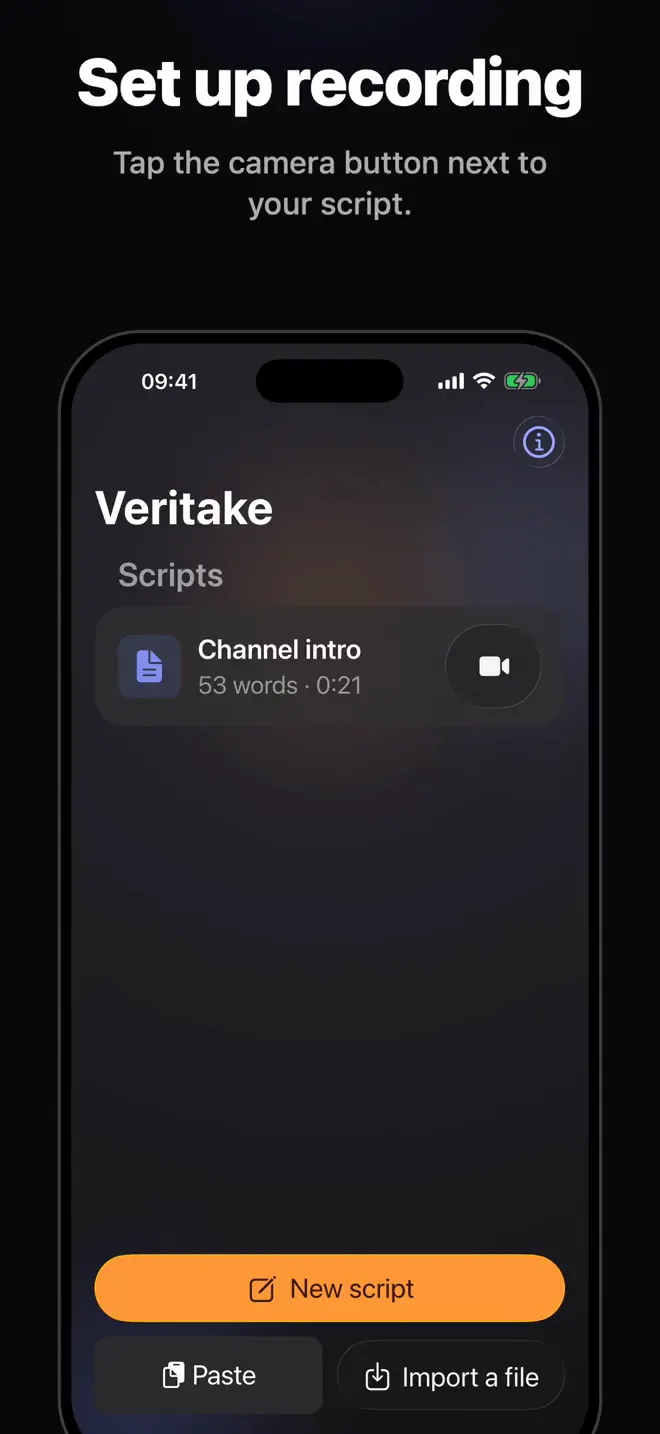 Record with Voice Follow